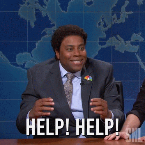 Help Help Kenan Thompson GIF