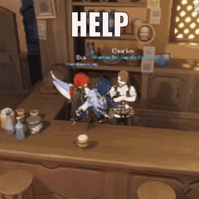 Help Kaeya GIF