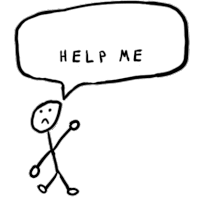 Help Me Lord Help Me Sticker