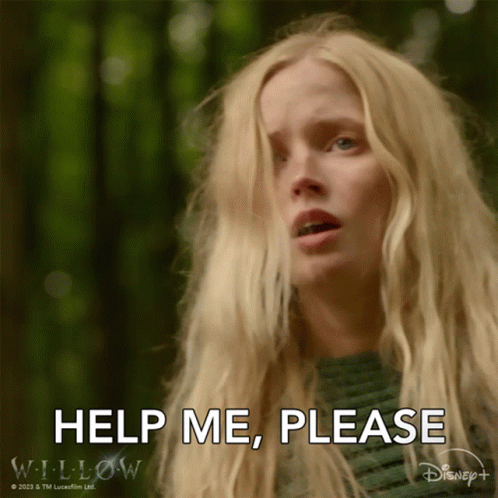 Help Me Please Elora Daman GIF