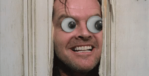 Heresjohnny Jacknicholson GIF. This 498 x 255 animated GIF is part of our heres johnny collection. Created by ChancyMcHaggis. View the original animation…