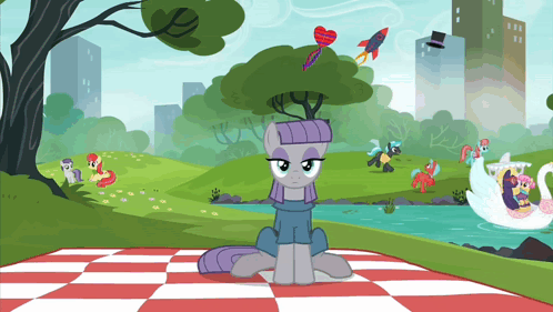 Hermana Mayor De Pinkie Pie Maud Pie GIF