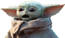 Herve Baby Yoda Sticker