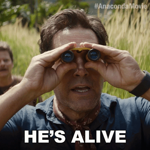 He'S Alive Ronald Griffen Jr GIF