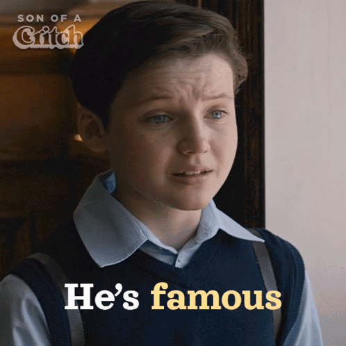 Hes Famous Mark Critch GIF