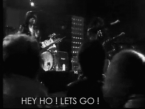 Hey Ho Lets Go GIF