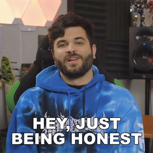 Hey Just Being Honest Andrew Baena GIF. This 498 x 498 animated GIF is part of our thats just like your opinion man collection. Created by andrewbaena. View…