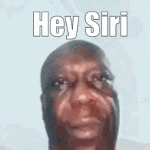 Hey Siri Apple GIF