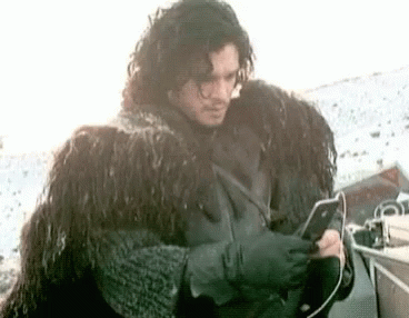 Hey Siri Jon Snow GIF