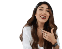 Hey There Finger Gun Sticker