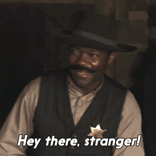 Hey There Stranger Bass Reeves GIF