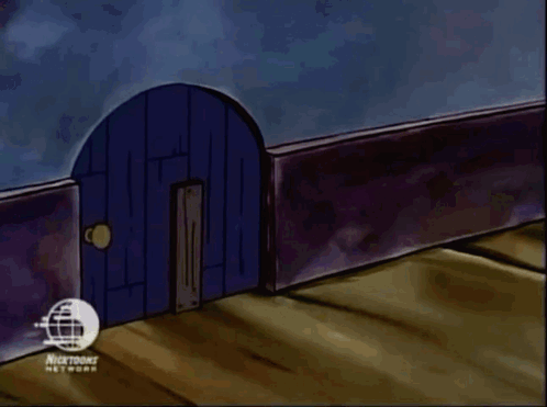 Hi Bye Catdog GIF