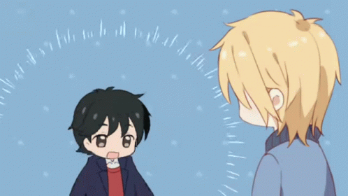 Hi Excited GIF. This 498 x 280 animated GIF is part of our happy anime guy collection. Related themes include anime, banana, excited. Created by RoyalEve36…