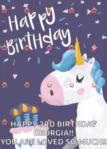 Hi Happy Birthday GIF