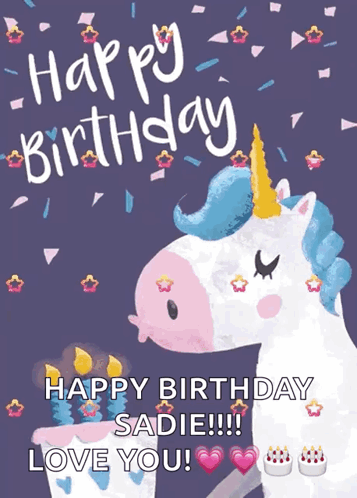 Hi Happy Birthday GIF