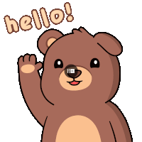 Hi Hello Sticker