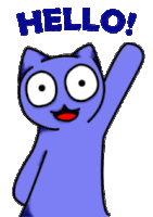 Hi Hello Sticker