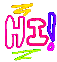 Hi Hello Sticker