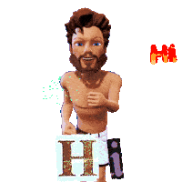 Hi Hihi Sticker