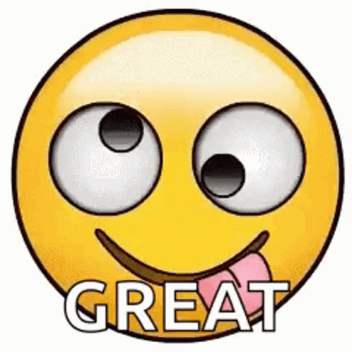 Hi Oh GIF. This 498 x 498 animated GIF is part of our roll eyes emoji collection. Related themes include crazy, emoji, silly. Created by KathyMcKewan. View…