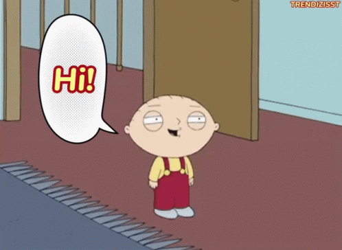 Hi Stewie GIF. This 498 x 364 animated GIF is part of our stewie hi collection. Related themes include hello. Created by DrVagisan. View the original…