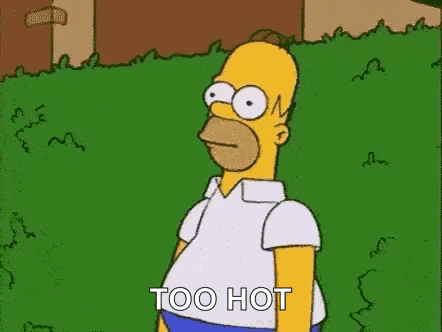 Hiding The Simpsons GIF