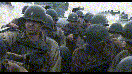 Higgins Saving Private Ryan GIF. This 426 x 240 animated GIF is part of our saving private ryan collection. Related themes include be right back, beach…