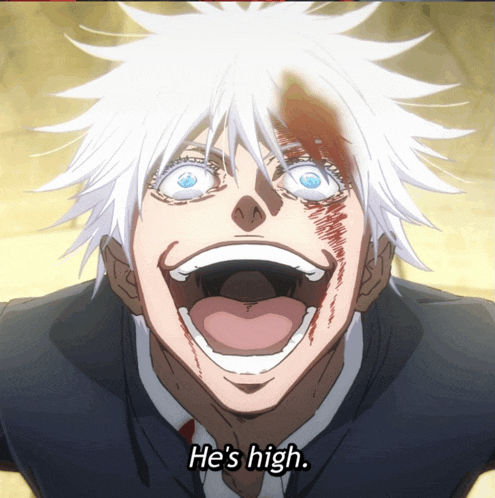 High Af Gojo Meme