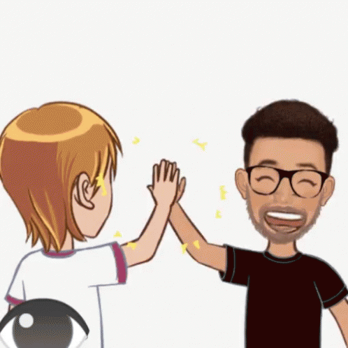 High Five Jayjay GIF. This 498 x 498 animated GIF is part of our personas hablando collection. Related themes include high five. Created by Beau90. View the…