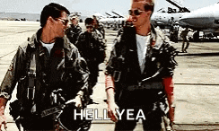 High Five Top Gun GIF