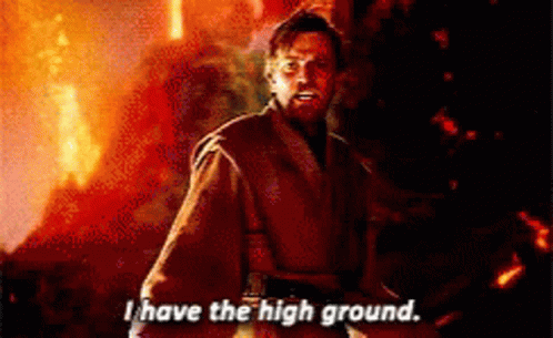 High Ground Obi Wan Kenobi GIF