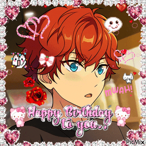 Hiiroamagi Happy Birthday GIF