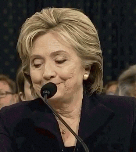Hillary Clinton Laugh GIF
