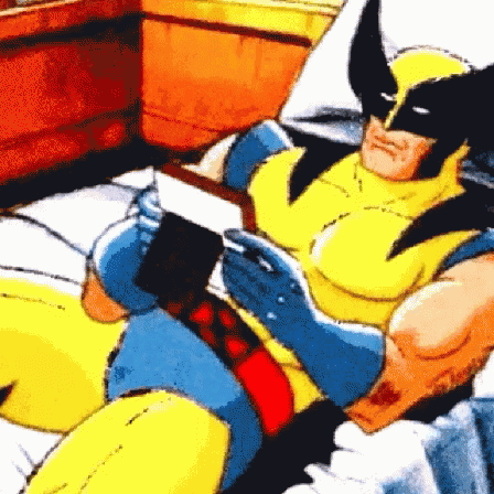 Hillinski Wolverine GIF. This 448 x 448 animated GIF is part of our red dawn wolverines collection. Created by StephenFarrior. View the original animation…