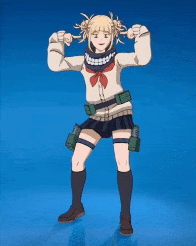 Himiko Toga Fortnite Dance GIF