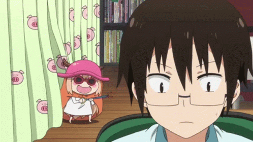 Himouto Umaru Chan Anime Sneak GIF