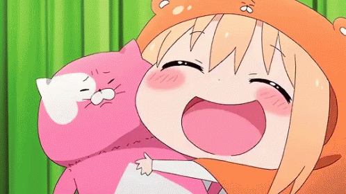 Himouto Umaru Chan Hugs GIF