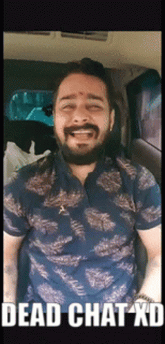 Hindustani Bhau Dead Chat GIF