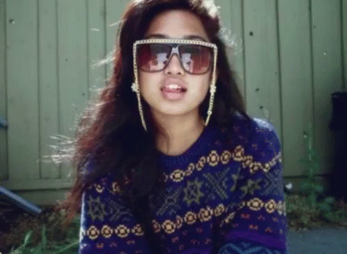 Hipster Girl GIF