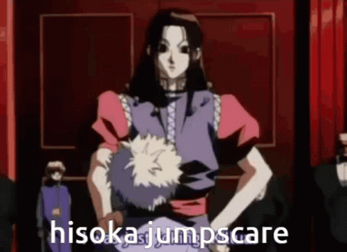 Hisoka Hisoka Morow GIF. This 498 x 362 animated GIF is part of our hunter x hunter hisoka collection. Related themes include hisoka, jumpscare. Created by…