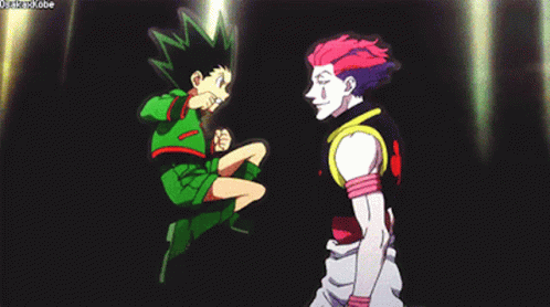 Hisoka Hisoka Vs Gon GIF. This 498 x 278 animated GIF is part of our hunter x hunter hisoka collection. Related themes include hisoka. Created by renatoxd…