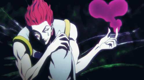 Hisoka Morow Heart GIF. This 498 x 280 animated GIF is part of our hunter x hunter hisoka collection. Related themes include anime, heart. Created by…