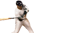 Hit The Ball Major League Baseball Sticker