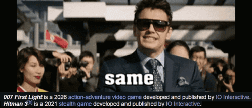 Hitman 007 GIF. This 498 x 214 animated GIF is part of our same same but different collection. Created by GaussHawk. View the original animation, share it…