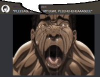 Hitsugiya Baki Hanma Sticker