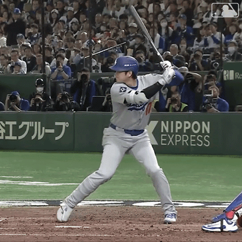 Hitting The Ball Major League Baseball GIF