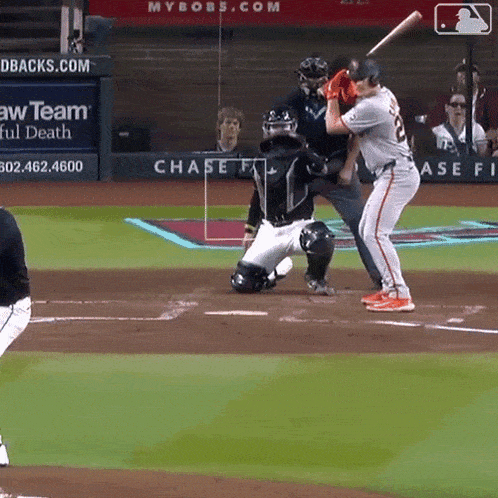 Hitting The Ball Major League Baseball GIF