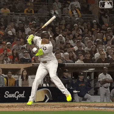 Hitting The Ball Major League Baseball GIF