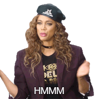 Hmmm Tyra Banks Sticker