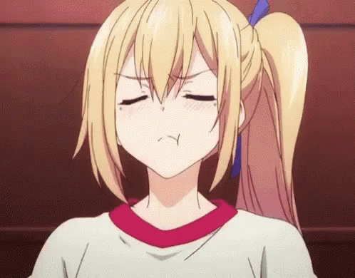 Hmph Anime Girl Tsundere Anime GIF